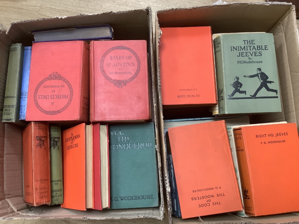 Woodhouse, P.G. A collection of works, cloth bound